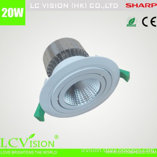LED Lighting / 20W SHARP LED Spot light / Adjustable / Dimming /1900lm